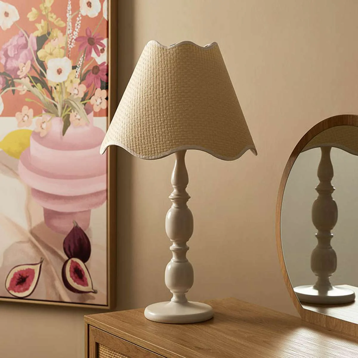 Alora Scalloped Table Lamp - Image 2