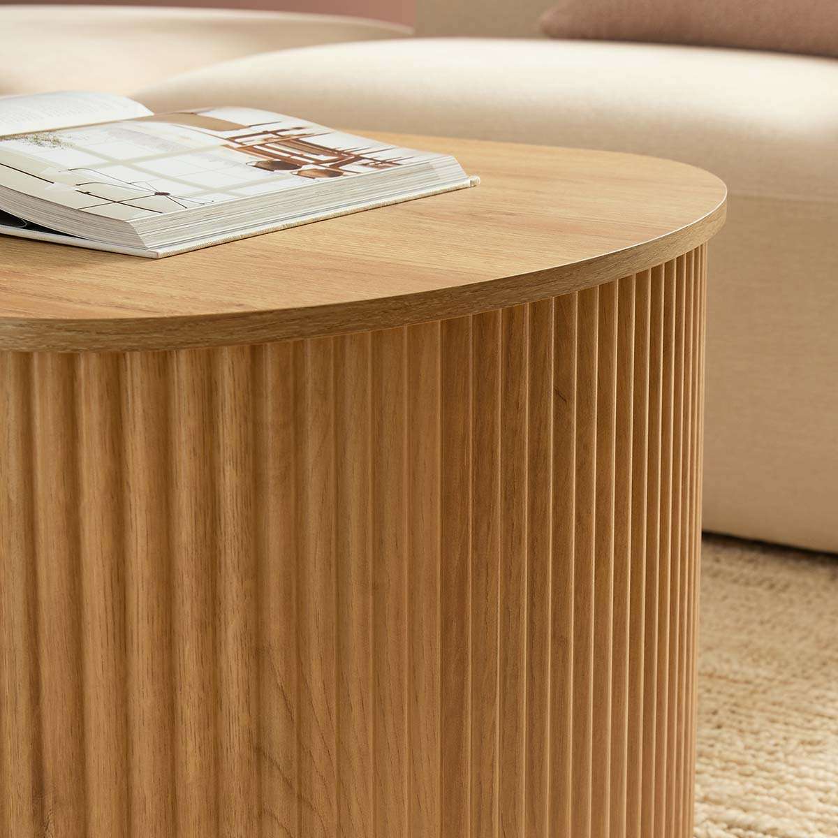 Amara Coffee Table - Natural - Image 10