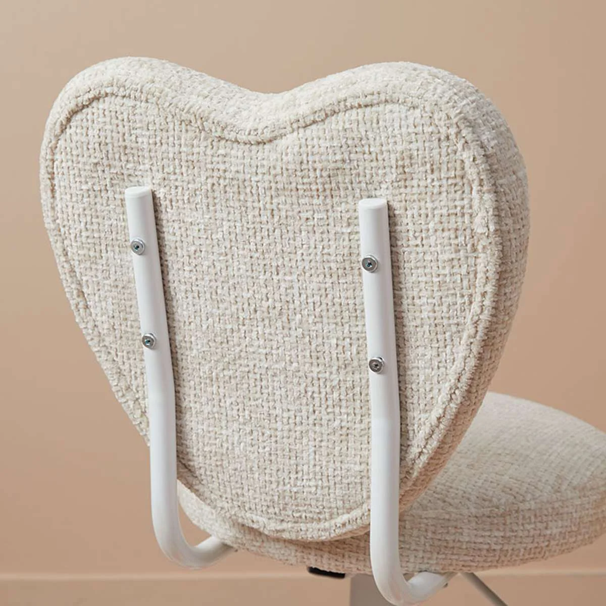 Amour Desk Chair - Cream - Image 5