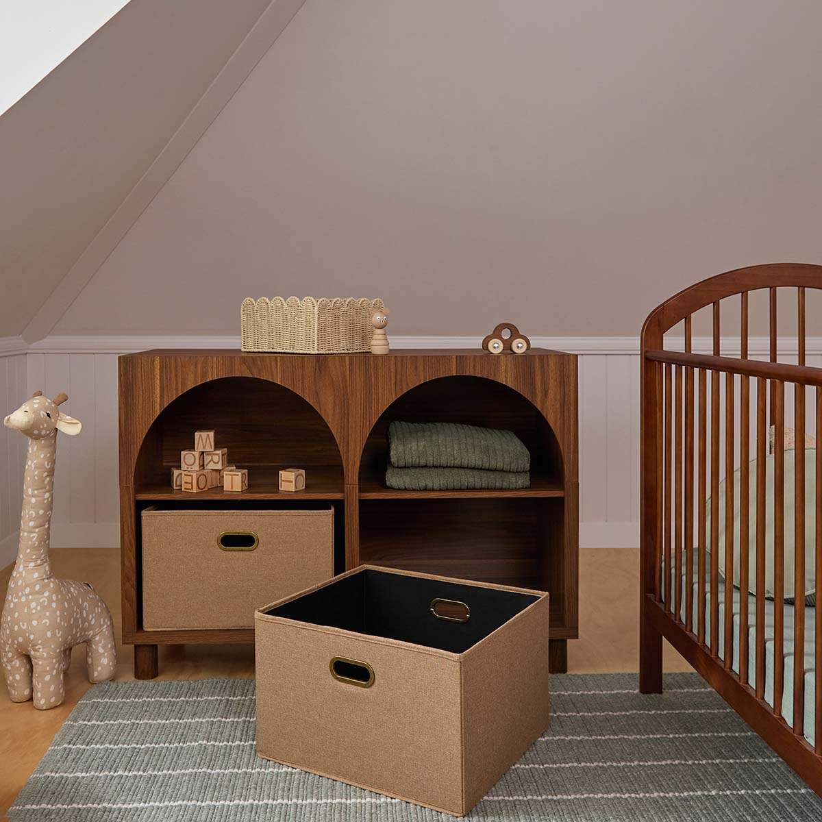 Archie Change Table with Removable Top - Hazelnut - Image 5