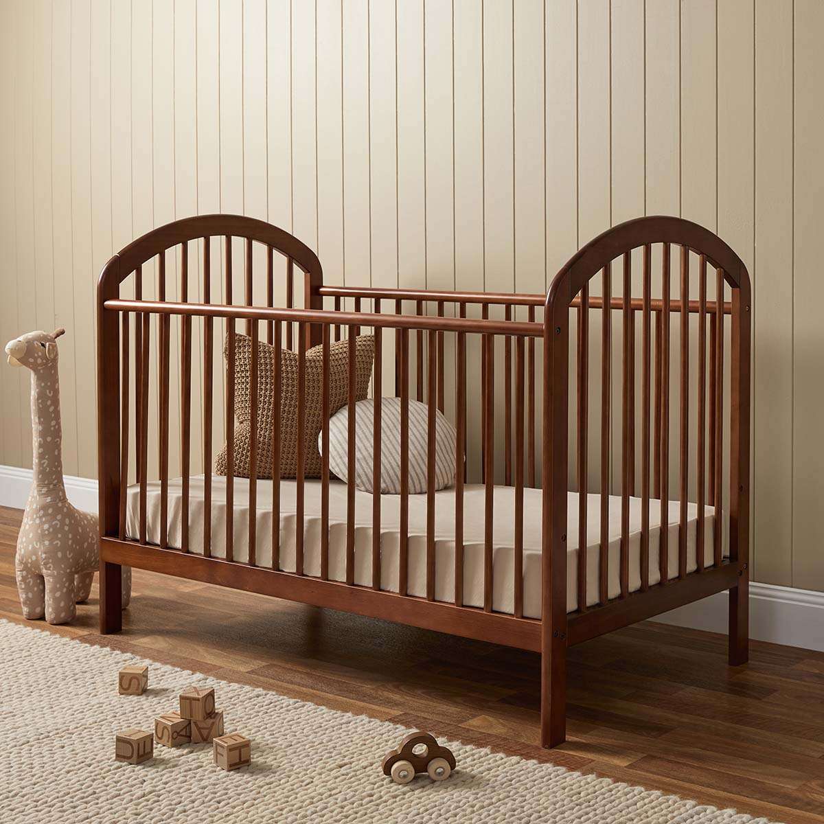 Archie Hazelnut 3-in-1 Cot Conversion Bundle - Image 2