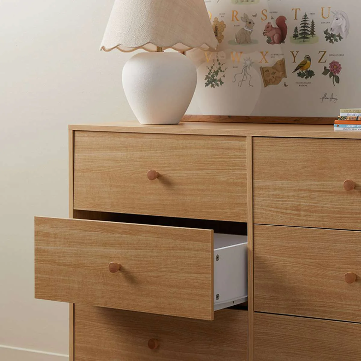 Aspen Six Drawer - Natural - Image 4