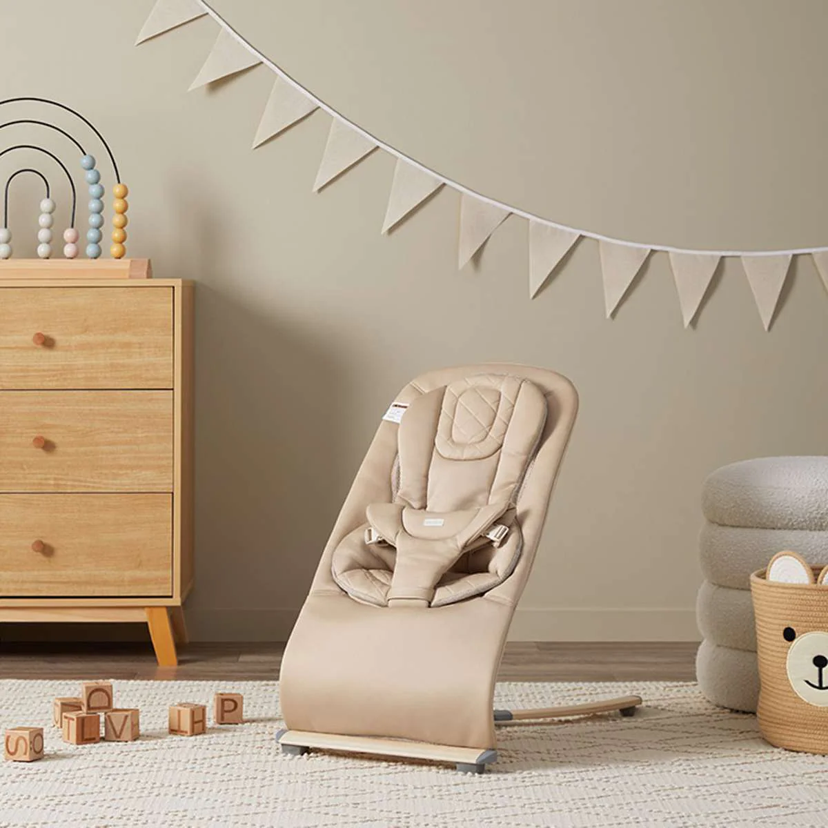 Aubrey Padded Bouncer - Butterscotch - Image 5