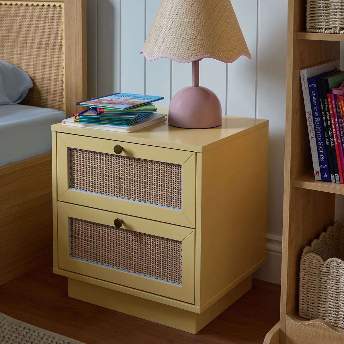 Bonnie Bedside Table - Buttermilk - Image 2