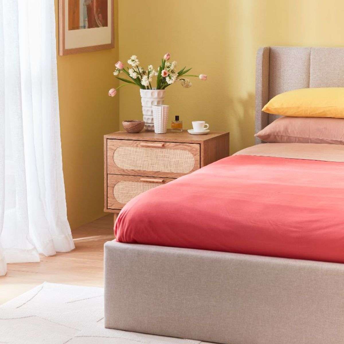Canyon Two Drawer Bedside Table - Image 3