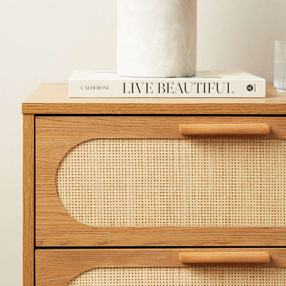 Canyon Two Drawer Bedside Table - Image 4