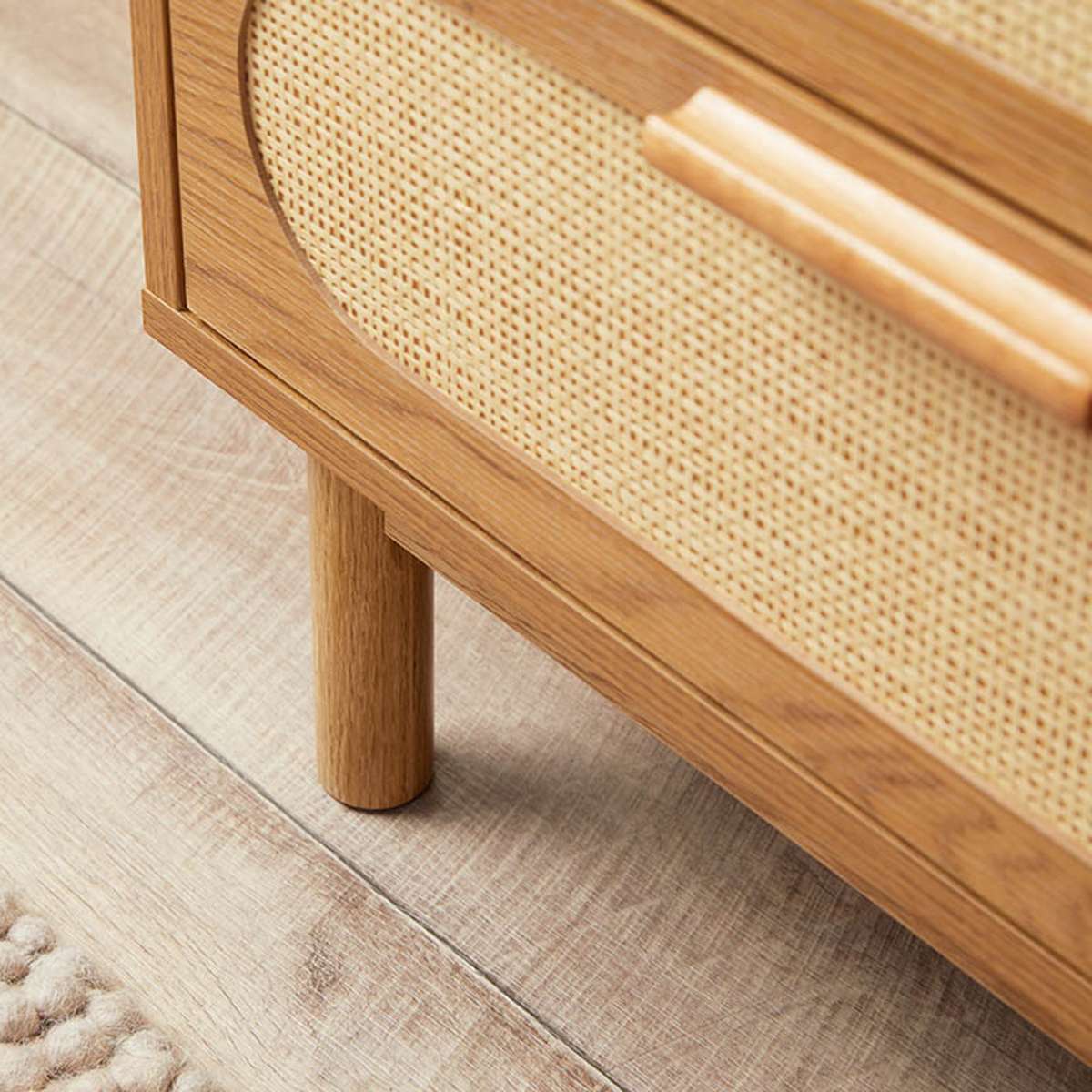 Canyon Two Drawer Bedside Table - Image 8