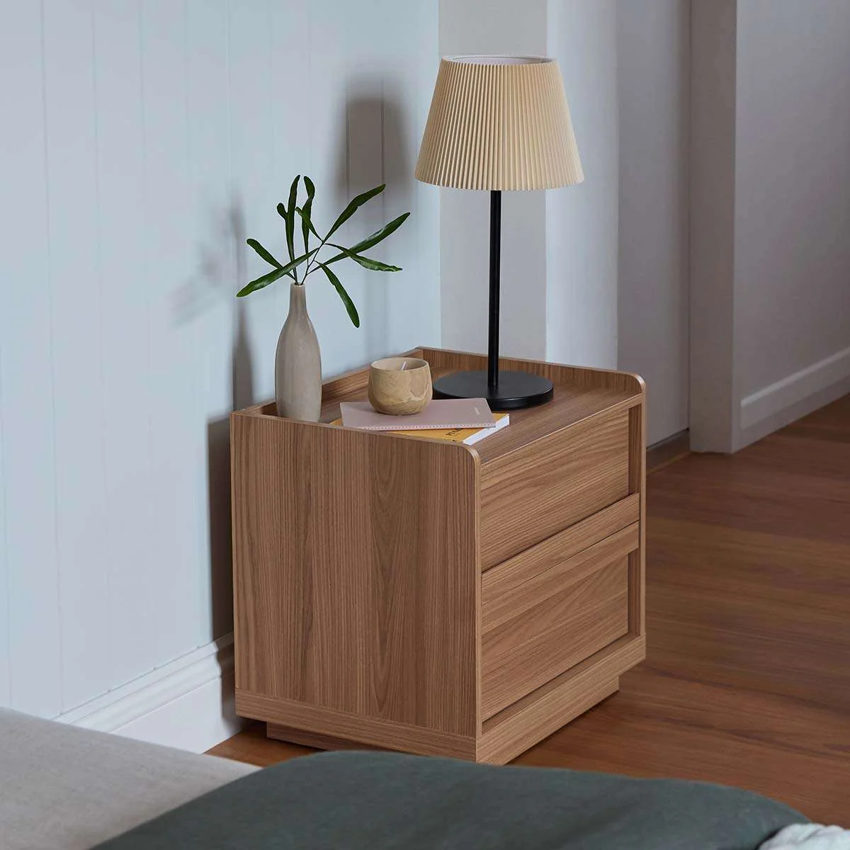 Copenhagen Bedside Table - Almond - Image 2