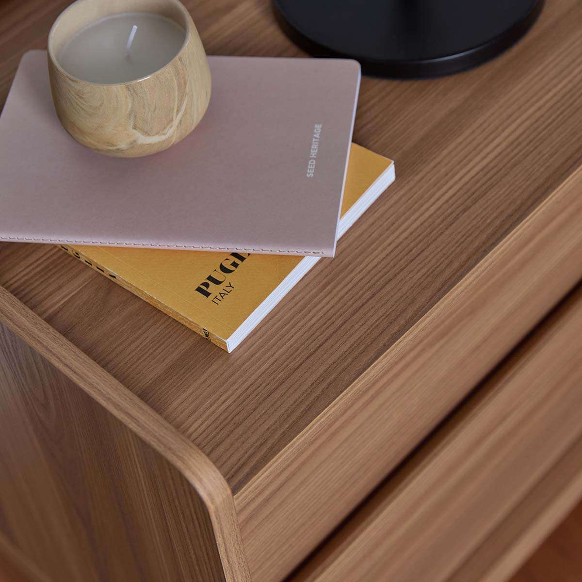 Copenhagen Bedside Table - Almond - Image 4