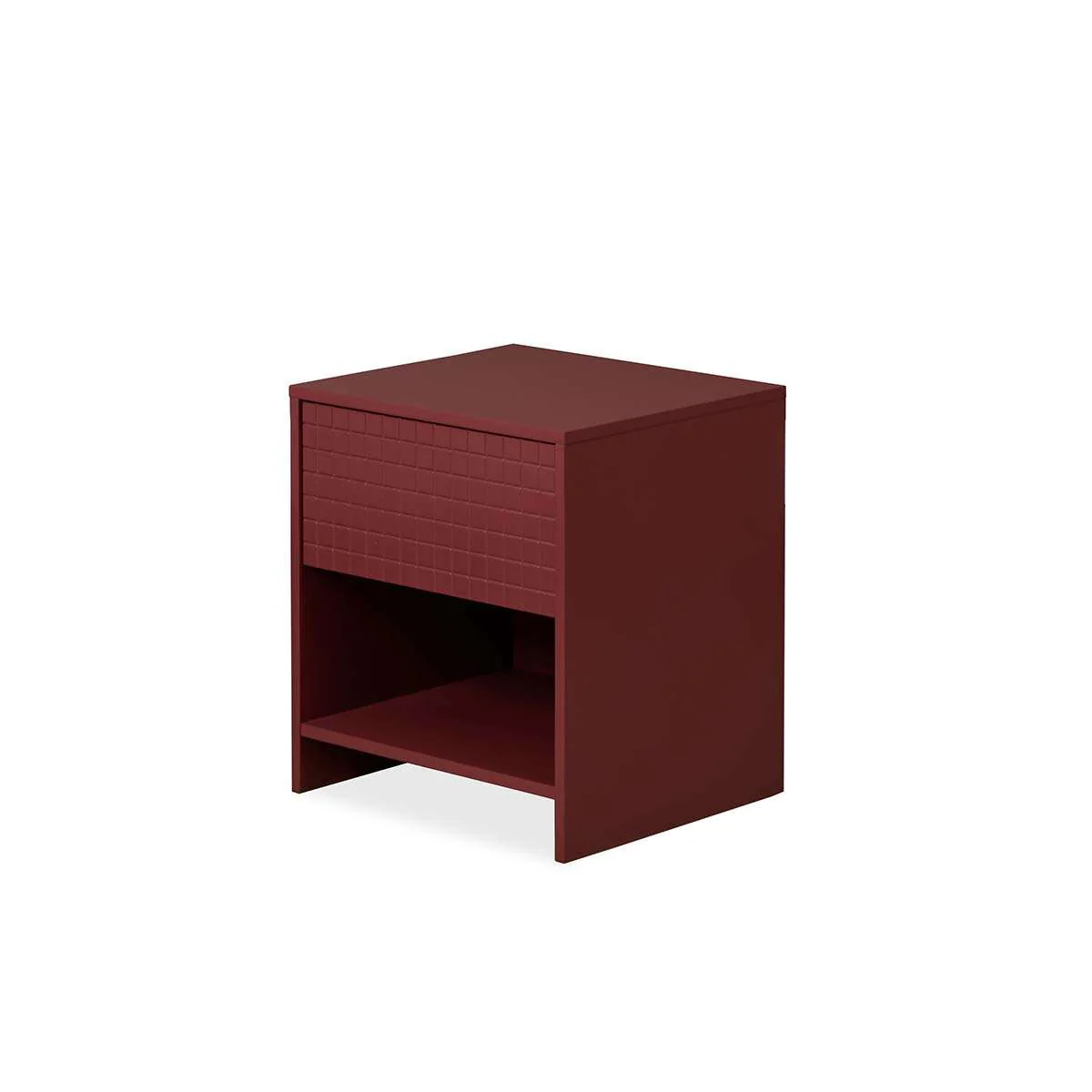 Drew Checkerboard Bedside Table - Shiraz - Image 8