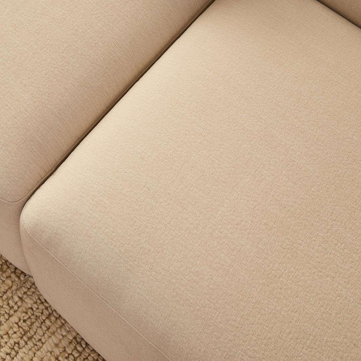 Dylan Large Ottoman - Natural - Image 2