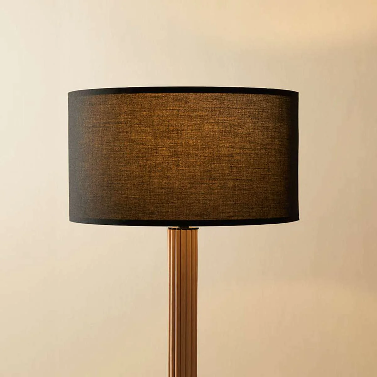Eve Black Marble Base Floor Lamp - Image 2