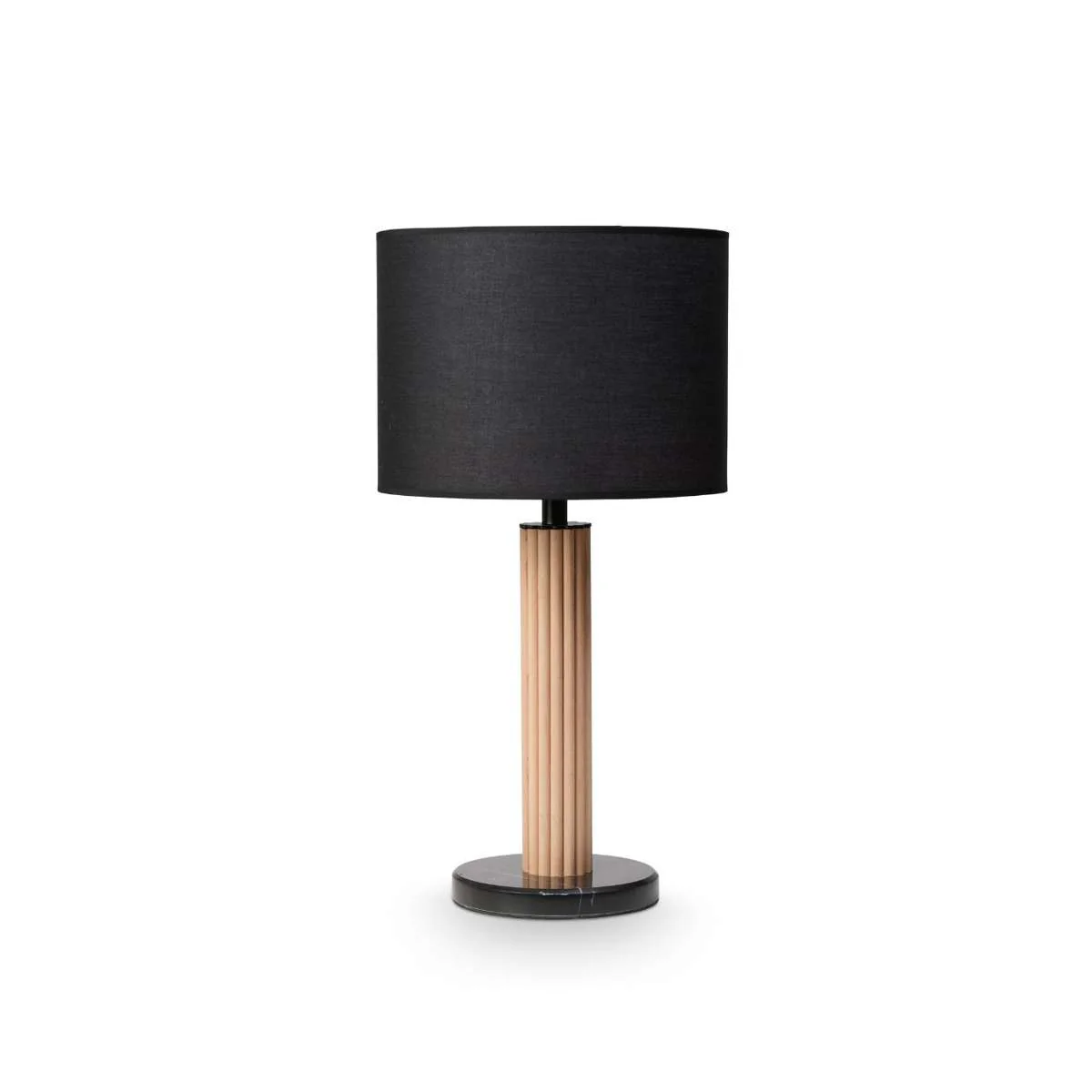 Eve Black Marble Two Piece Lamp Set - Image 7