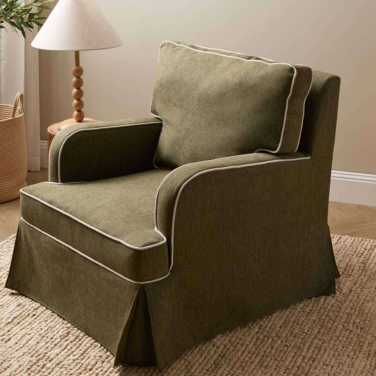 Everleigh Occasional Chair - Dark Green - Image 2