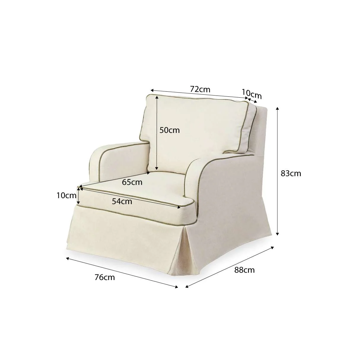 Everleigh Occasional Chair - Natural - Image 10