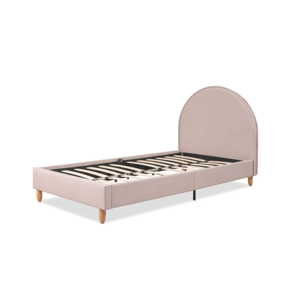 Imogen King Single Bed - Dusty Pink - Image 11