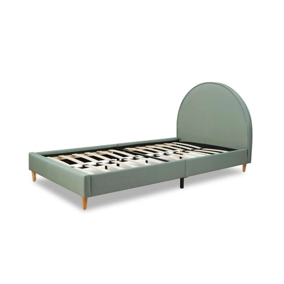 Imogen King Single Bed - Sage Green - Image 11