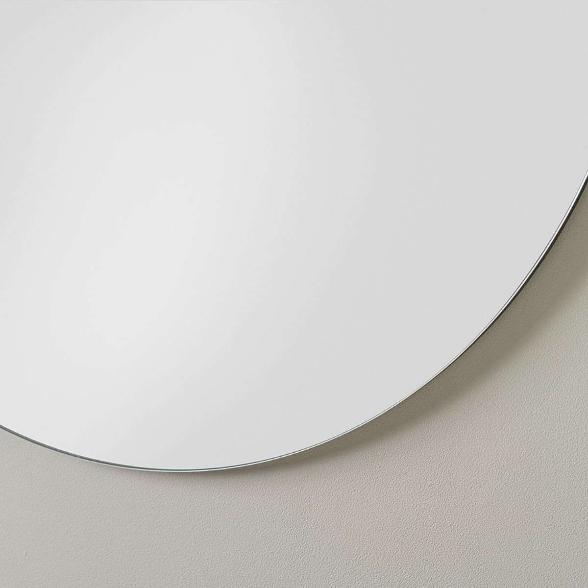 Kalili Frameless Round Mirror - Image 4