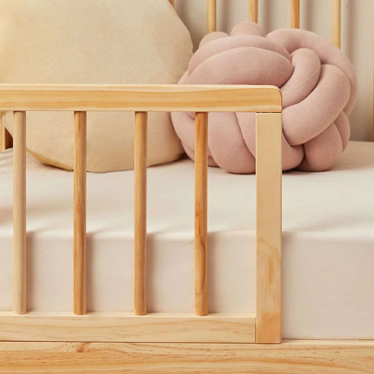 Luan Cot Toddler Half Frames - Natural - Image 4