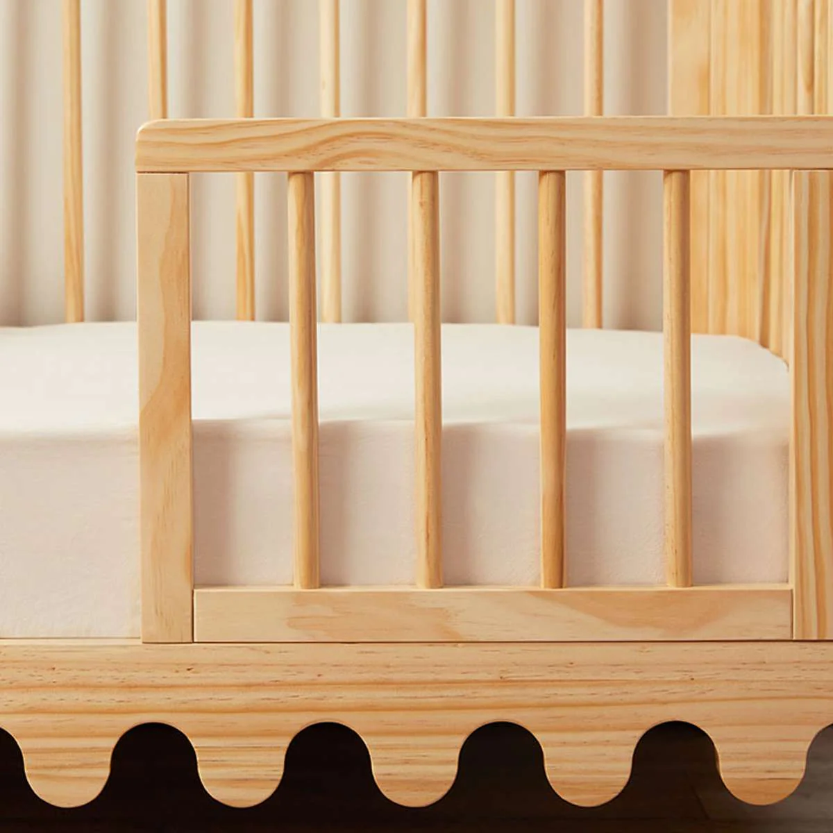 Luan Cot Toddler Half Frames - Natural - Image 5
