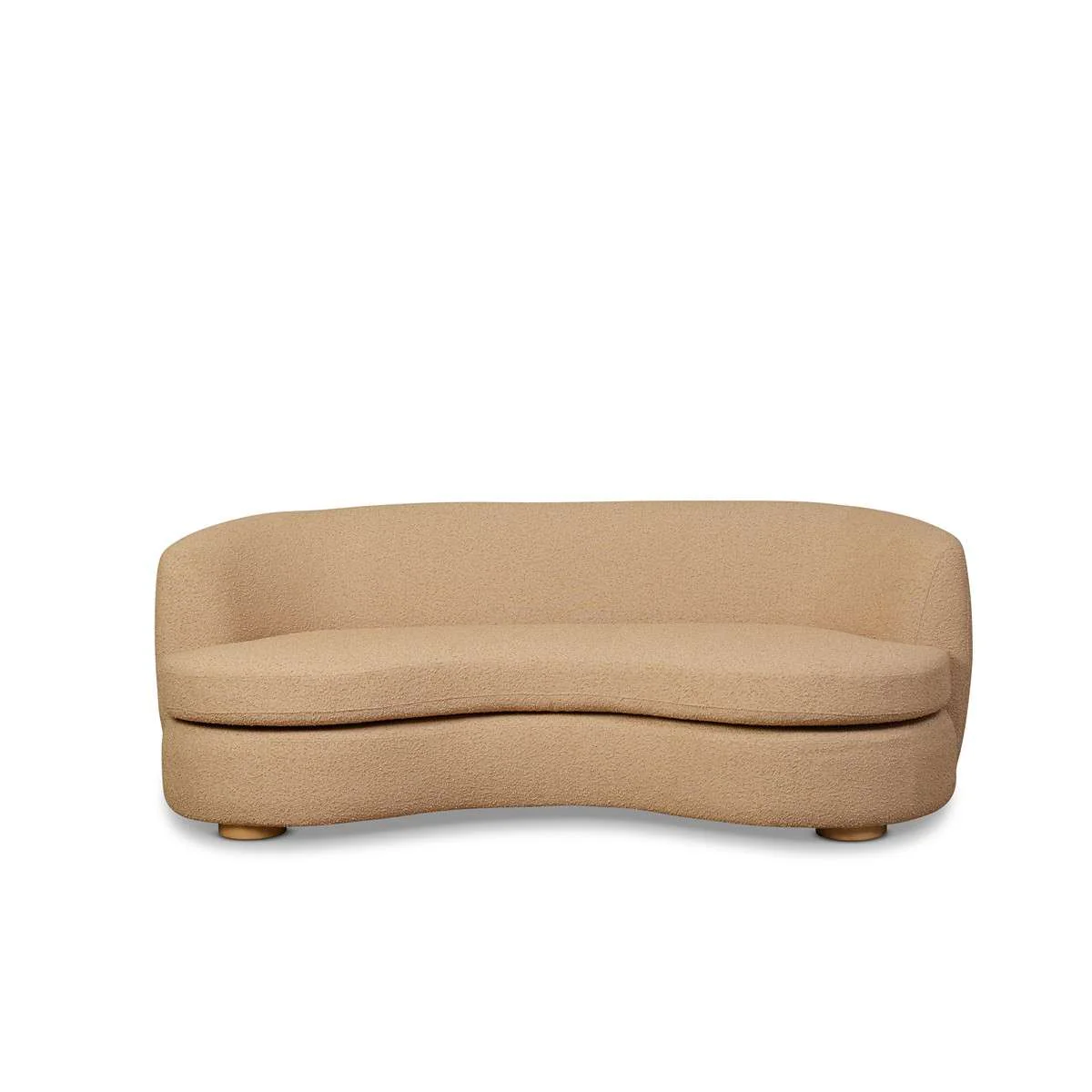 Lyle Pebble 2.5 Seater Sofa - Caramel Boucle - Image 13