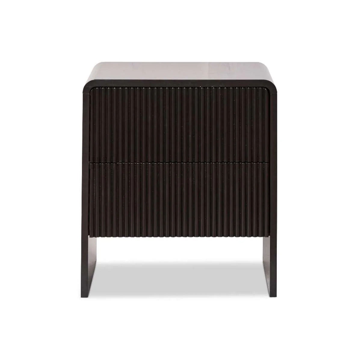 Majorca Bedside Table - Black - Image 9