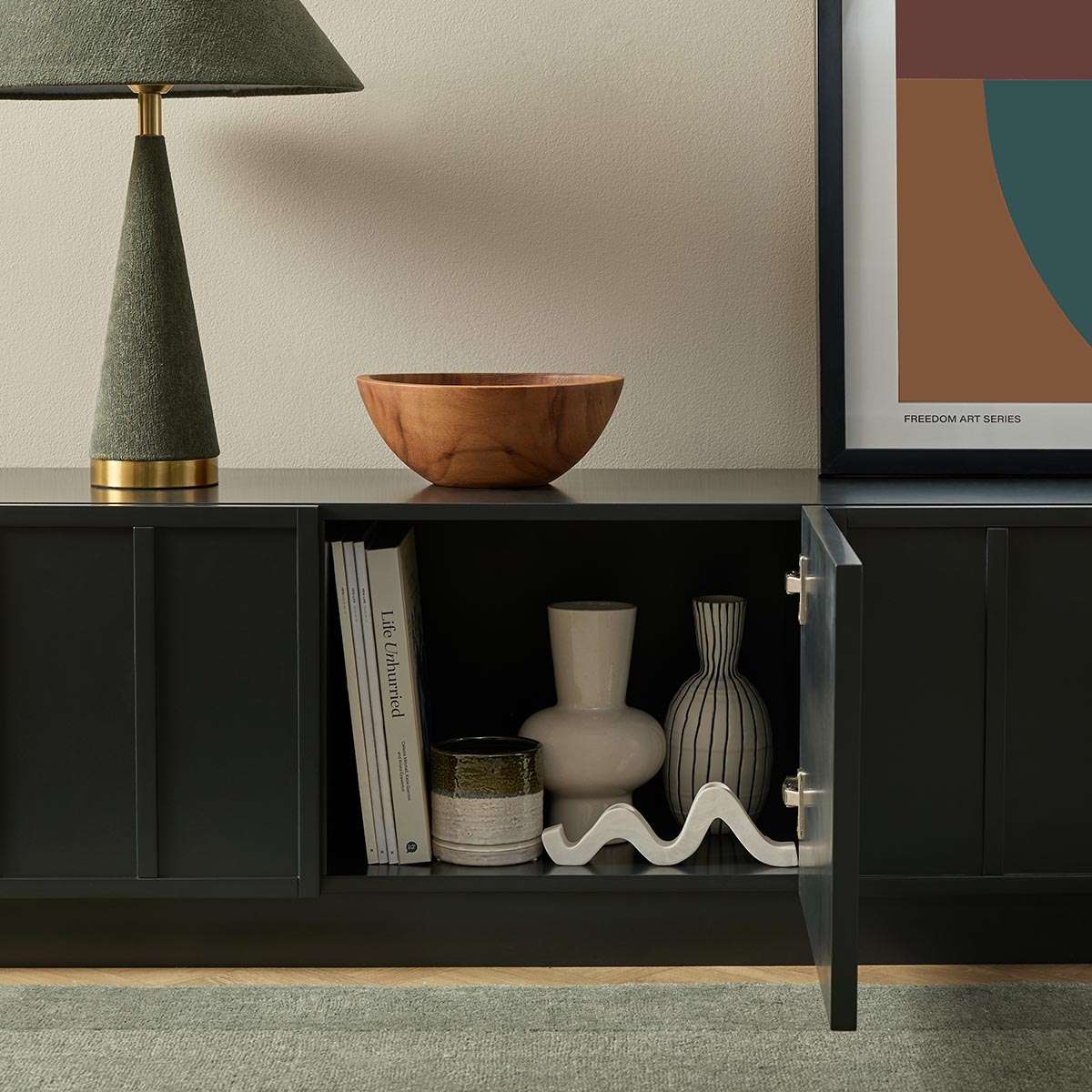 Mason Entertainment Unit - Slate - Image 3