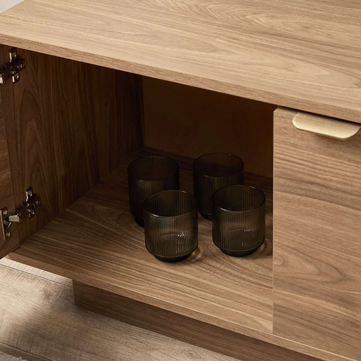 Maverick Entertainment Unit - Pecan - Image 10