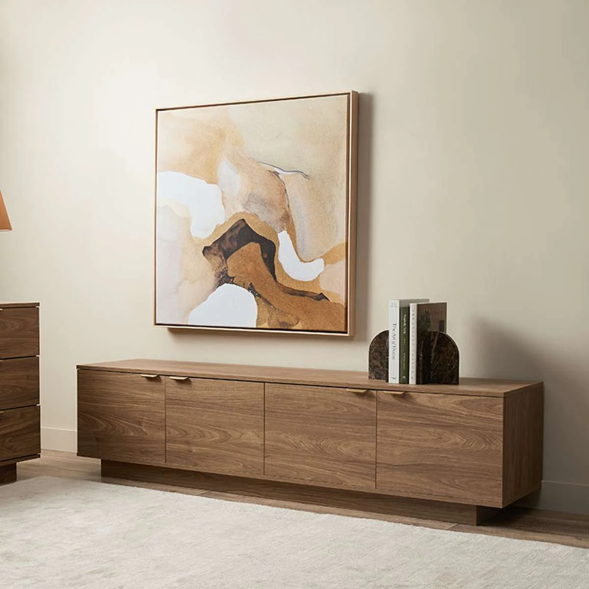 Maverick Entertainment Unit - Pecan - Image 3