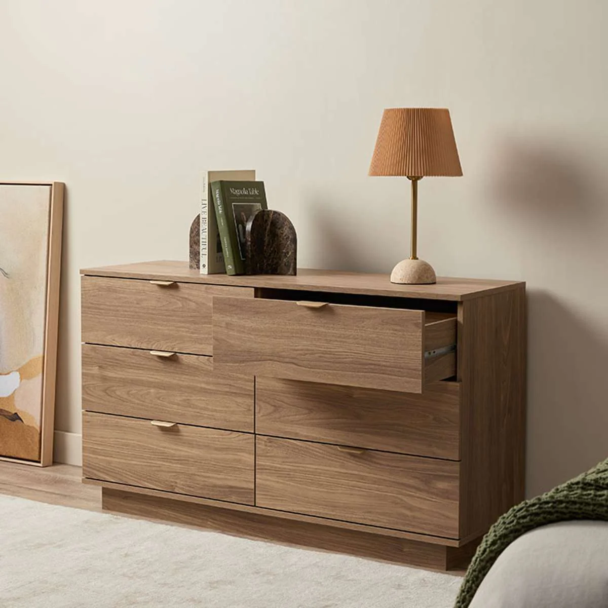 Maverick Six Drawer - Pecan - Image 5