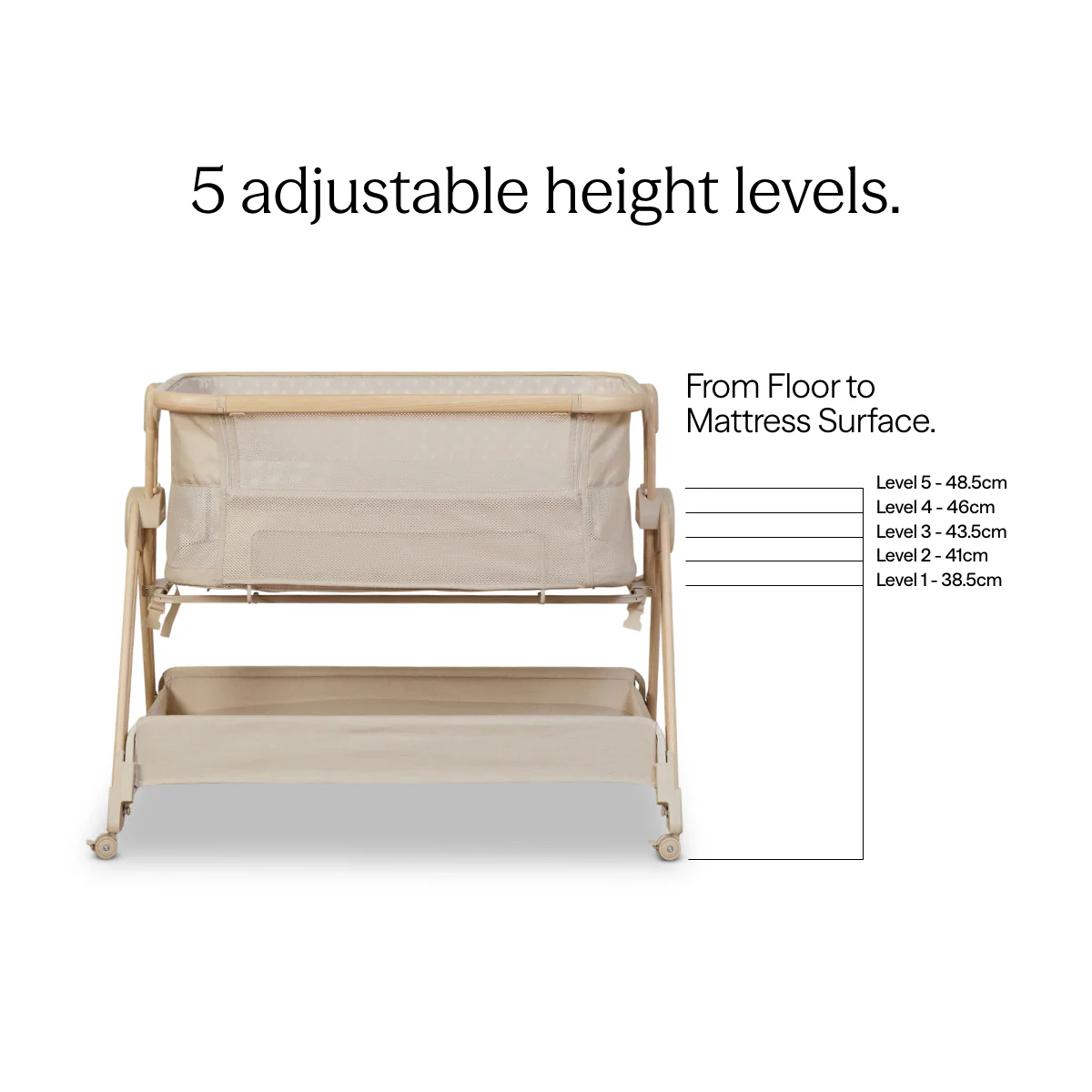 Mocka Dream Swing Co Sleep Bassinet - Image 7