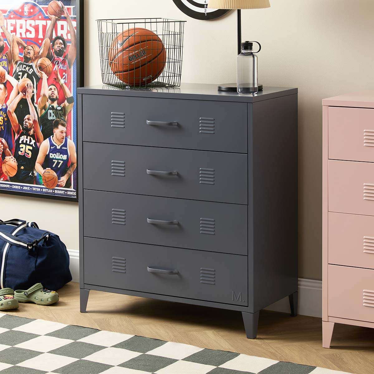 Mocka Original Four Drawer - Steele - Image 3