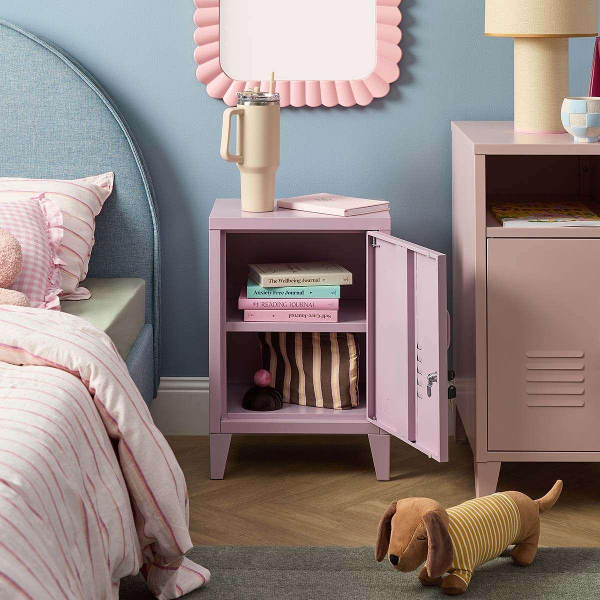 Mocka Original Locker Bedside - Lilac - Image 3