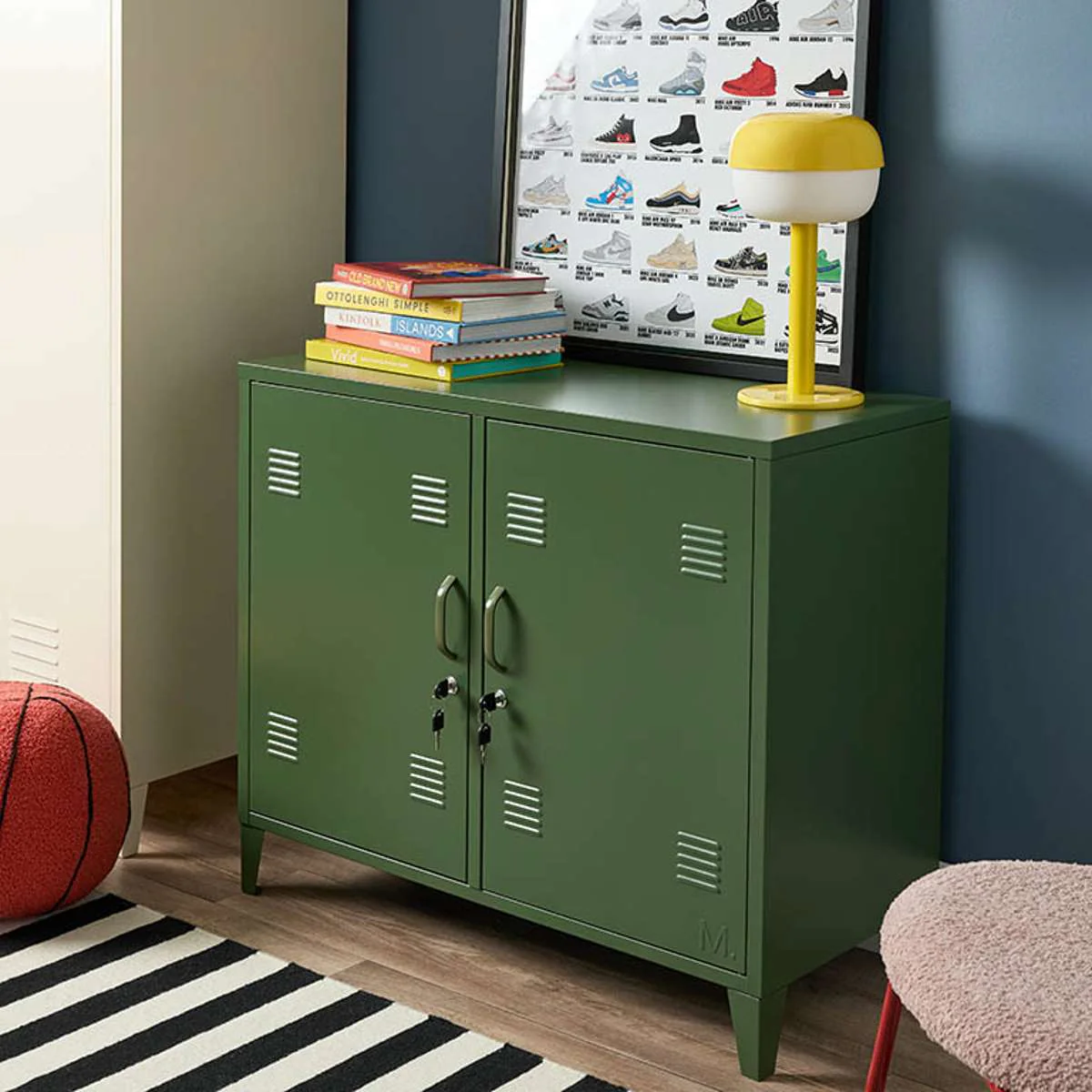 Mocka Original Locker Cabinet - Khaki - Image 3