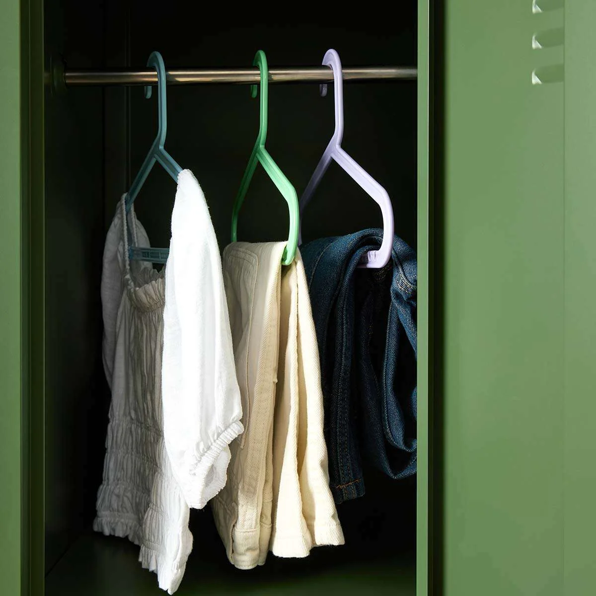 Mocka Original Locker Wardrobe - Single - Khaki - Image 6