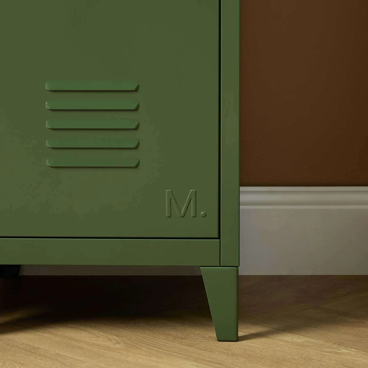 Mocka Original Locker Wardrobe - Single - Khaki - Image 9