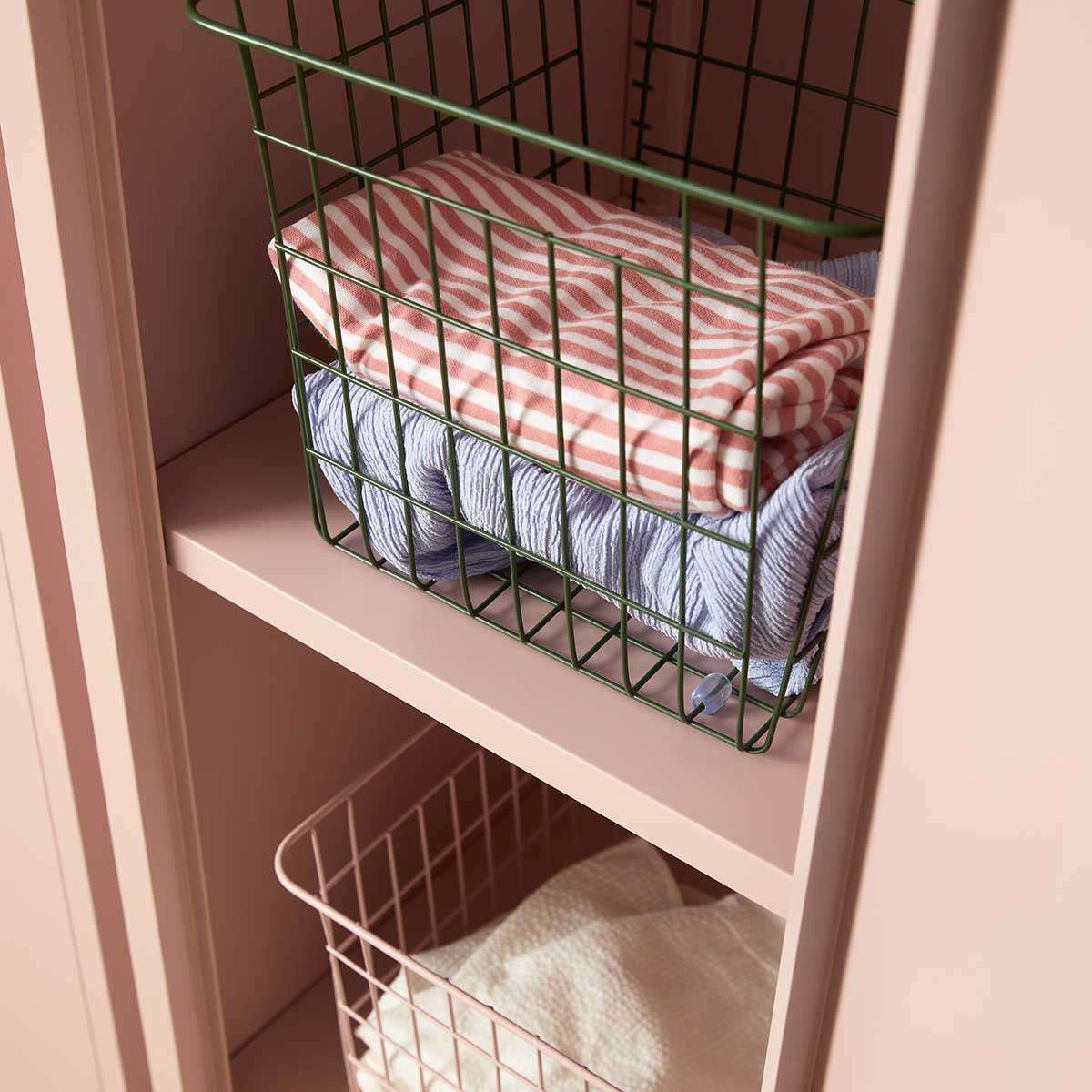 Mocka Original Locker Wardrobe - Single - Pink - Image 7