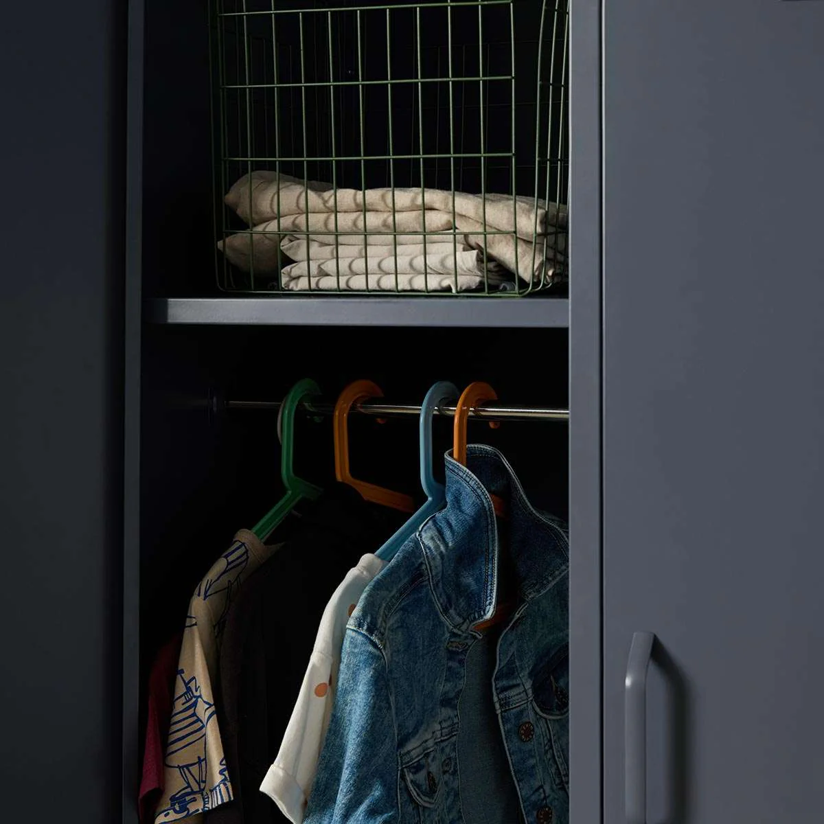 Mocka Original Locker Wardrobe - Steele - Image 5