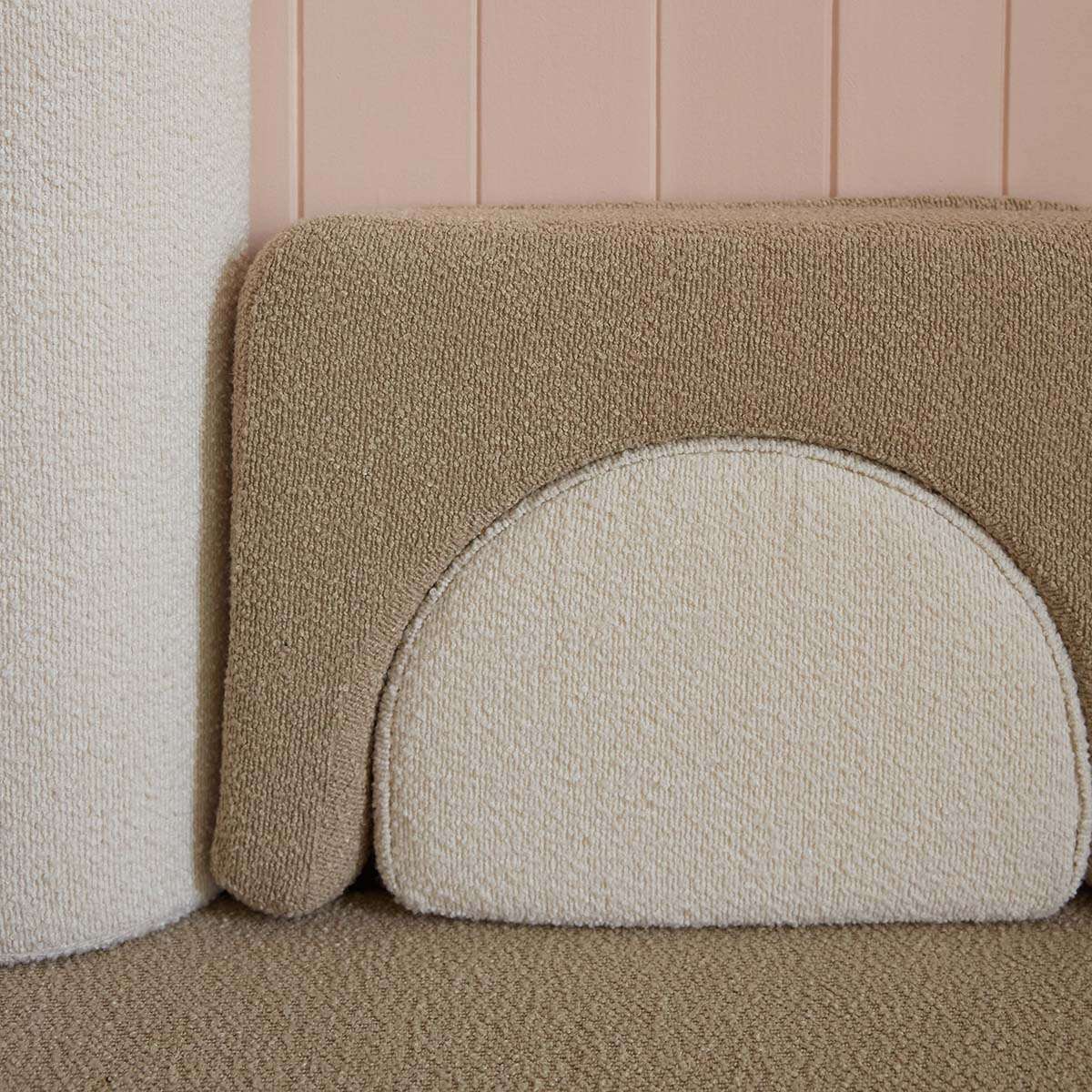 Modular Play Sofa - Cream/Beige Boucle - Image 14