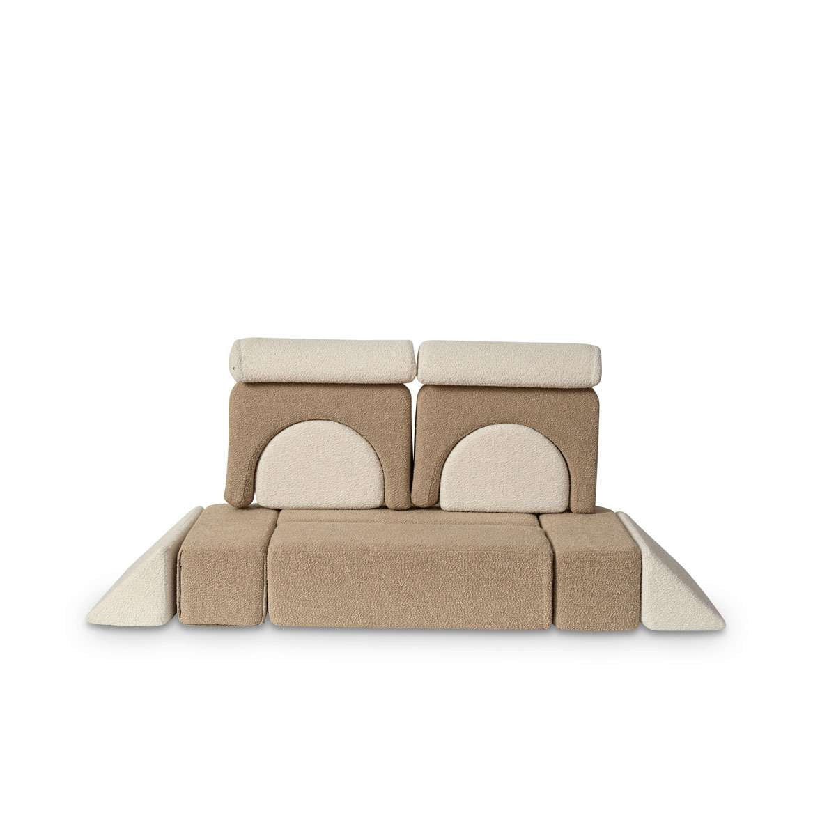 Modular Play Sofa - Cream/Beige Boucle - Image 18