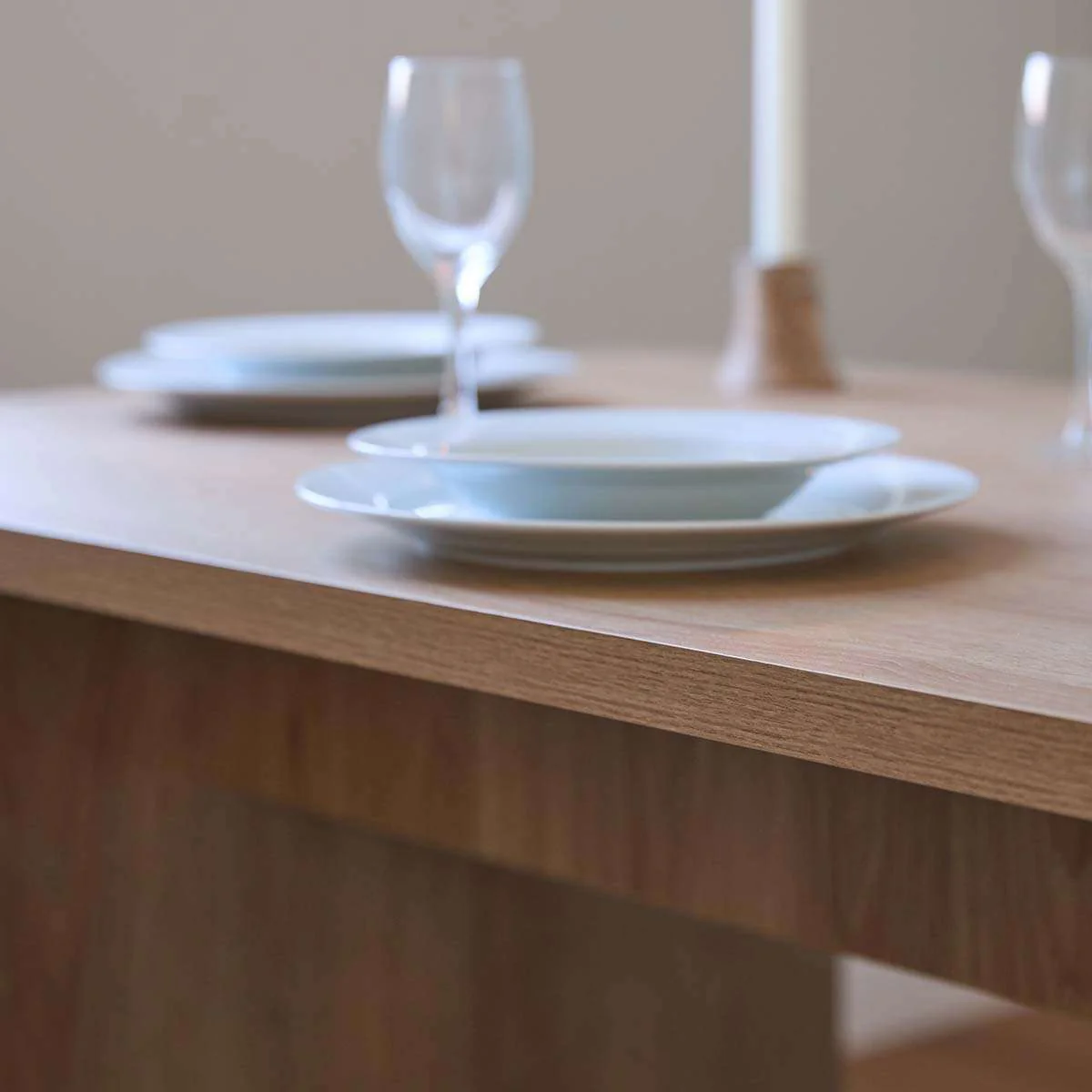 Montana Four Seater Dining Table - Natural - Image 4