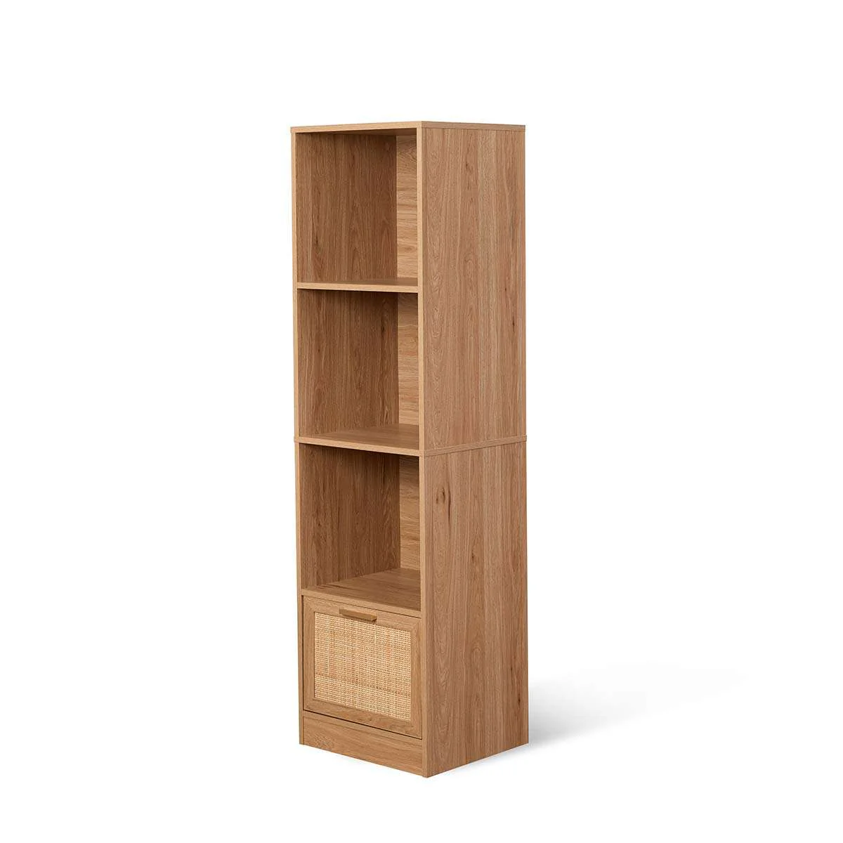Noosa Rattan Slim Bookcase - Natural - Image 11