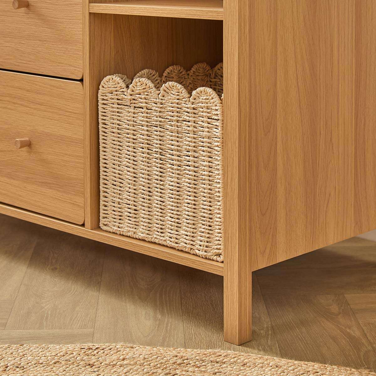 Ollie Change Table With Removable Top - Natural - Image 6
