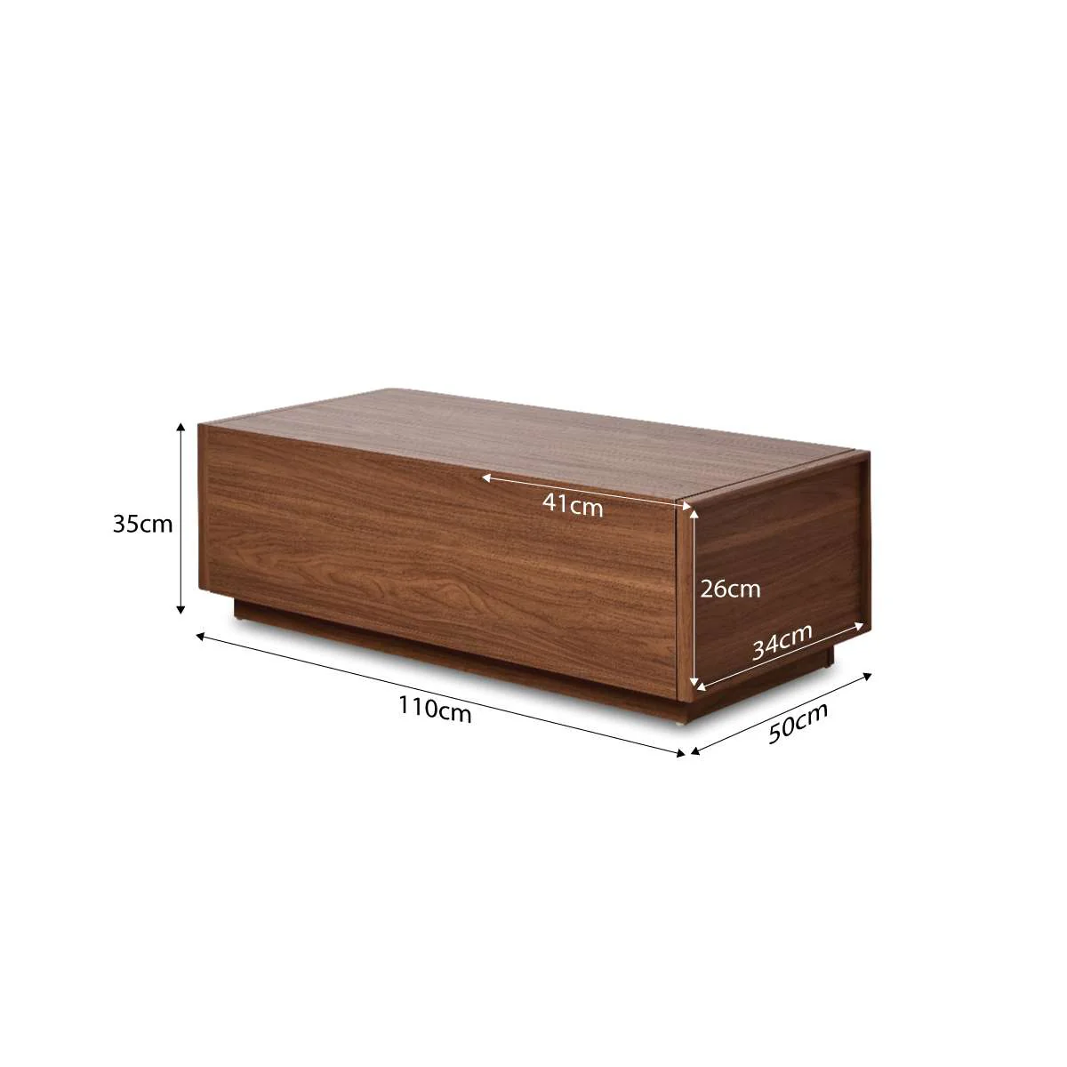 Osaka Coffee Table - Walnut - Image 8