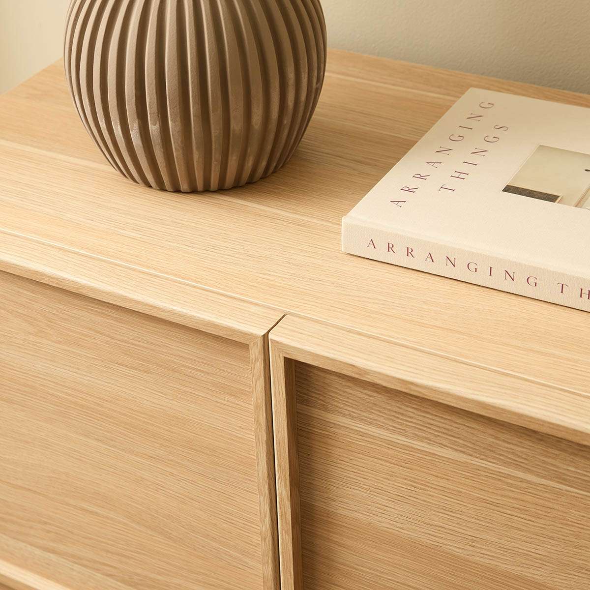Osaka Two Door Cabinet - Natural - Image 4