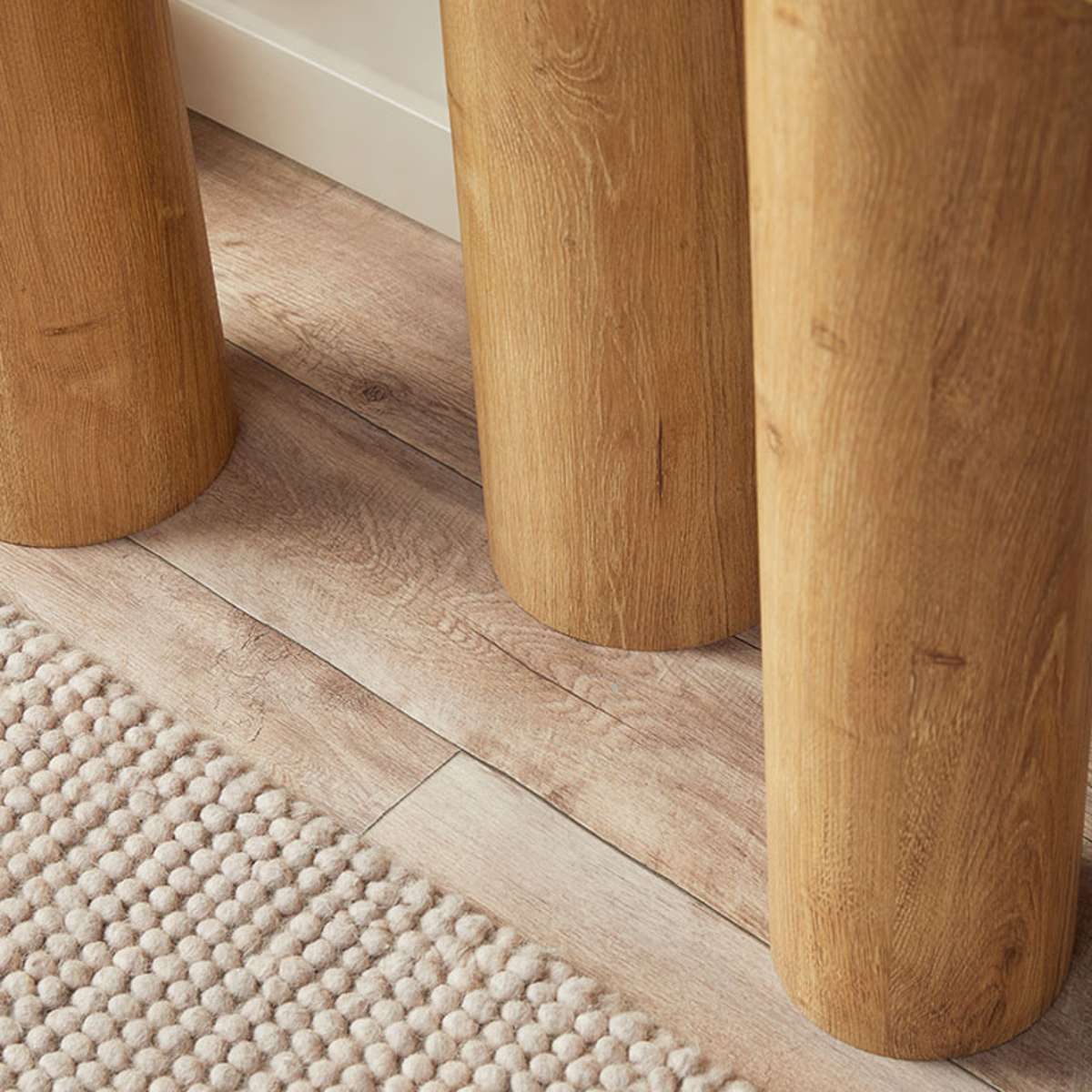 Otis Chunky Leg Console Table - Natural - Image 8