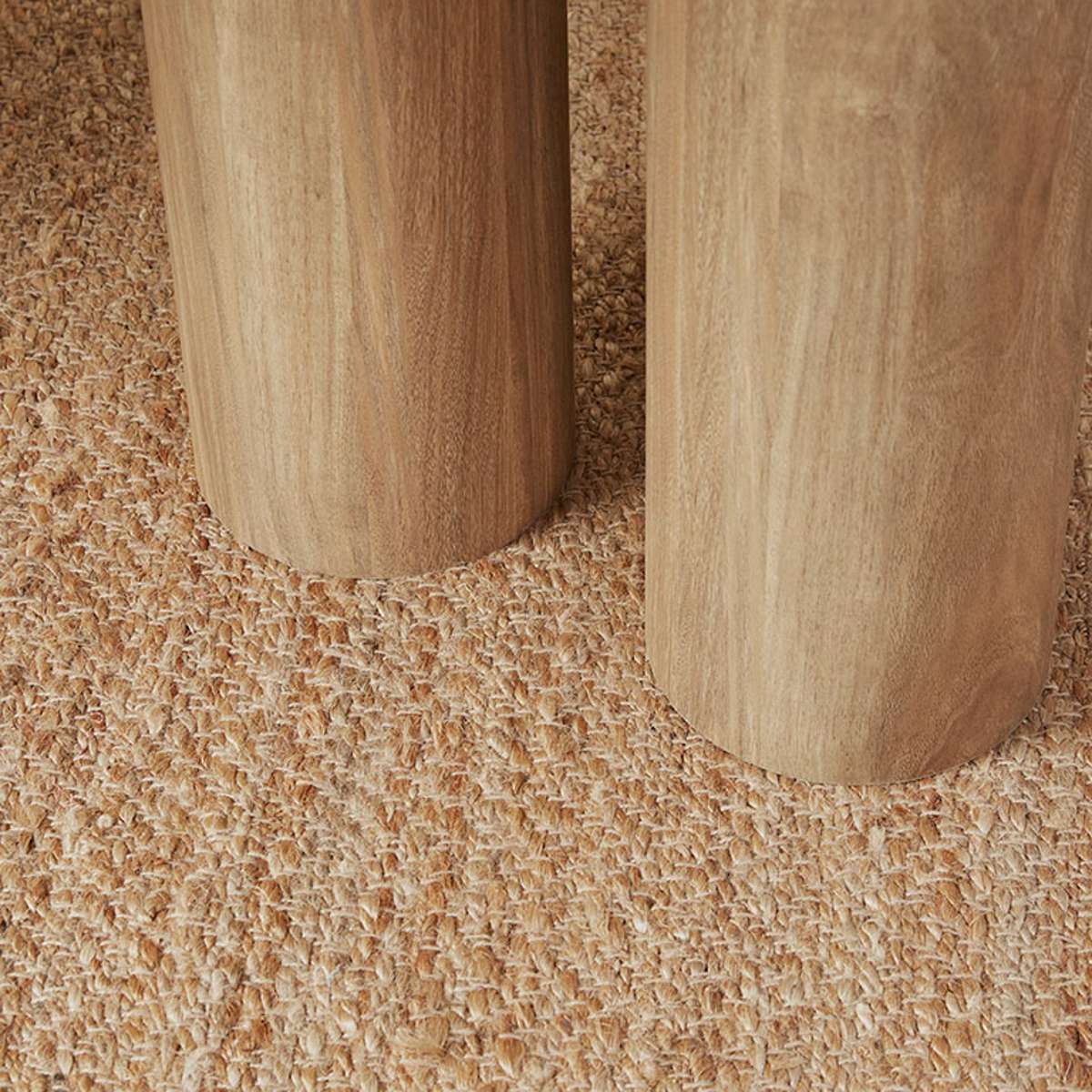 Otis Six Seater Dining Table - Pecan - Image 8