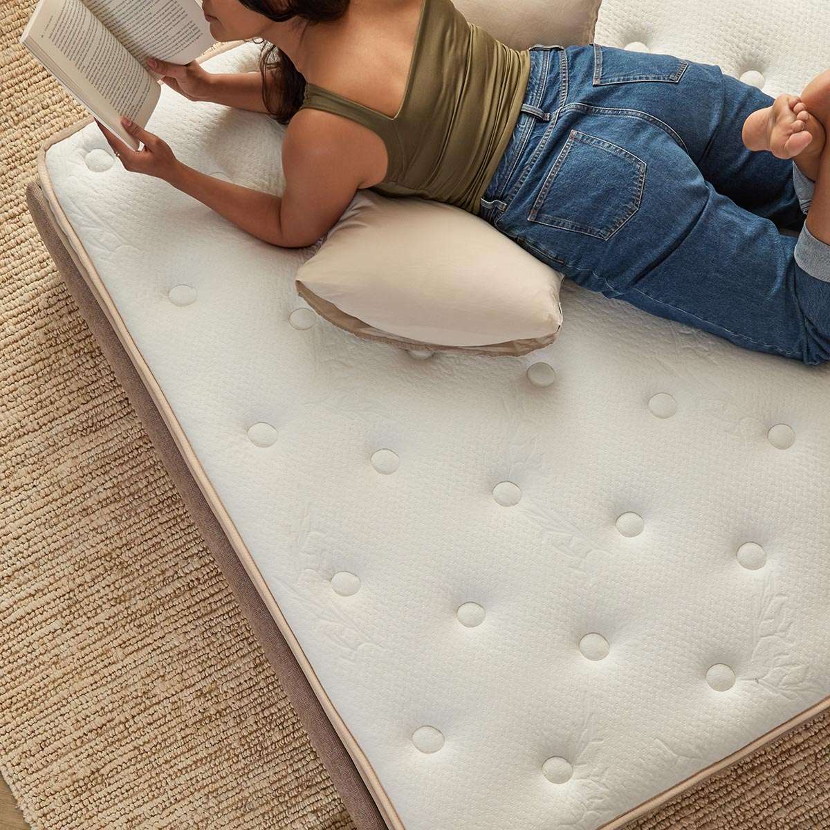 Bamboo Memory Foam Pocket Spring Queen Mattress - Image 2