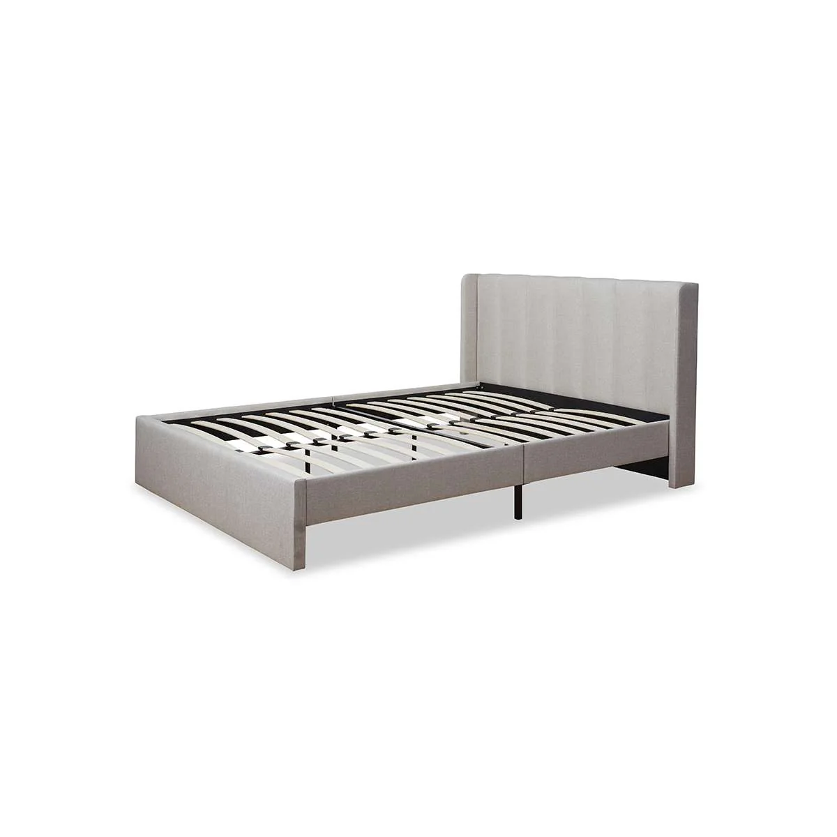 Quinn Queen Bed Natural and Bamboo Queen Mattress Bundle - Image 4