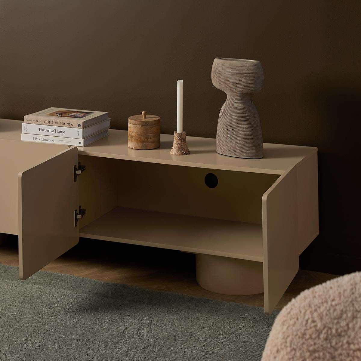 Robbie Entertainment Unit - Stone - Image 3